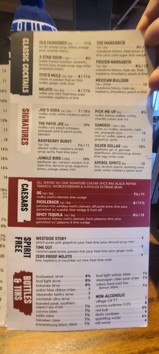 Menu Original Joe's-2